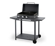 LE MARQUIER - ADELA GREY EDITION: Plancha + Chariot + Couvercle Adela 2- 260 Ardoise