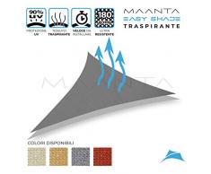 Maanta EasyShade Rideau Voile occultant EasyShade Breathable-HDPE 180 g/sqm, Graphite