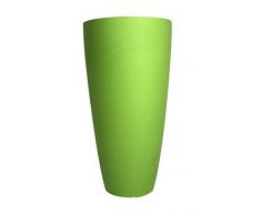 PlastUp Rotomoulage Pot de Fleurs Conique Delight 200l Vert anis Finition grainée
