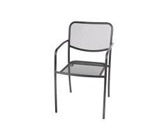 Dajar vinci fauteuil gris