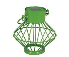 SOLARLINE 403987 Lanterne Solaire, Vert, 12.5 x 12 x 12 cm