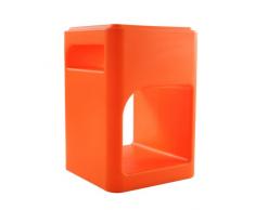 KOO Non Inflatable Collection INF-KCT-Or Support Table de Rangement Design Orange
