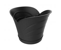 Bama Tulipano Pot de fleurs, gris, 35x39x30 cm