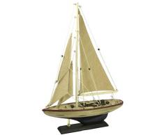 Maquette de Bassin avec Coque vieillie, 30 cm