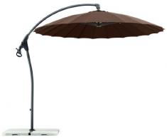 Schneider Parasol Lotus, Moka, env. 270 cm Ø, en 24 Parties, Rond, 270x270x265 cm