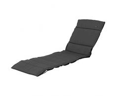 Madison 232035 Coussin pour Chaise Longue Coton/Polyester/Revêtement Gris