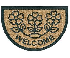 Verdemax 5444 Paillasson Motif Arc de Bienvenue 40 x 60 cm