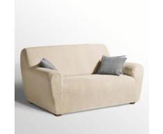 La Redoute Interieurs - Housse extensible pour fauteuil et canapé AHMIS . Blanc La Redoute Interieurs