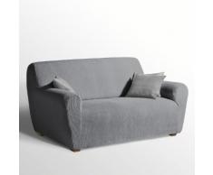 La Redoute Interieurs - Housse extensible pour fauteuil et canapé AHMIS . Gris La Redoute Interieurs