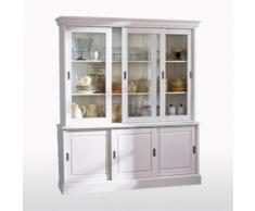 La Redoute Interieurs - Buffet-vaisselier, pin massif, Authentic Style . Blanc La Redoute Interieurs