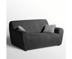 La Redoute Interieurs - Housse extensible pour fauteuil et canapé AHMIS . Noir La Redoute Interieurs