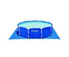 Tapis de sol carré pour piscine Intex 472 x 472 cm Bleu - Accessoire piscine, spa, jacuzzi