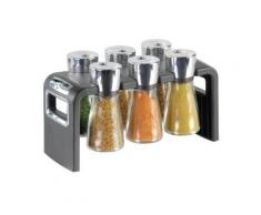 Cole & mason h100859 etagère à epices avec 6 flacons verre - Ustensiles