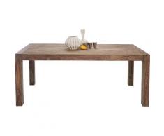 Table en bois massif Authentico 180x90 cm Kare Design - Tables salle à manger