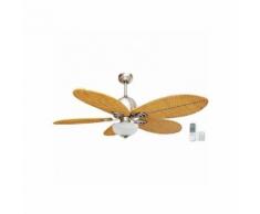 Ventilateur de plafond avec lumière obergozo cp-63132 70w - Ventilation et climatisation mural