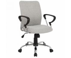 Chaise de bureau Yola pivotante Grise - Sièges et fauteuils de bureau