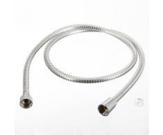 Flexible de douche - 1m50 - Inox et PVC - Objet à poser