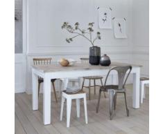 Table à manger en bois d'acajou et teck 8 à 10 couverts - Tables salle à manger