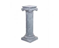 SELLETTE grise en résine - 98 cm - Objet à poser