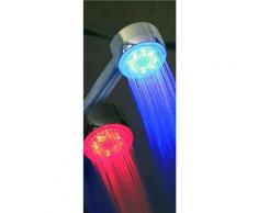 Pommeau de douche Led - Contrôle de température - 3 couleurs - Douchettes économiques