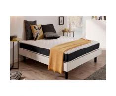 Matelas ERGOLATEX 90X190 cm à 7 zones - Mousse HR Blue Latex® - Réversible - 15 cm - Matelas