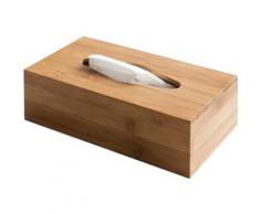Boîte à Mouchoirs en Bois Bambou - Design déco - pour mouchoirs en papier - Accessoires de rangement