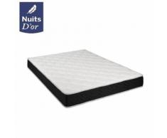 Nuit de Rêve Matelas 160x200 Ferme en Latex + Aertech - 20 Cm - Orthopédique + Oreiller à Mémoire de Forme valeur 89 Nuits d'Or - Matelas