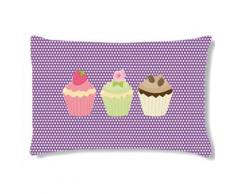 Coussin rectangulaire 3 CUPCAKES by Cbkreation - Rideaux et stores