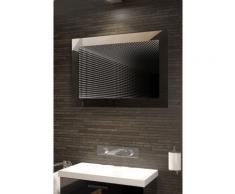 Miroir de salle de bain Infinity à reflet parfait avec éclairage DEL K212L - Miroir