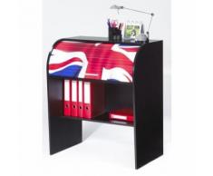 Bureau Enfant Noir à Cylindre - Coloris - Drapeau anglais - Bureaux