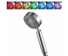 ANCHEER Nouveau Pommeau de douche - Multi-couleurs - Accessoires salles de bain et WC