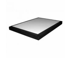 Sommier Essenzia Déco Noir King Size 180x190 - Sommiers