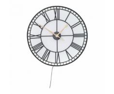 Horloge murale Factory LED 80cm Kare Design - Décoration murale