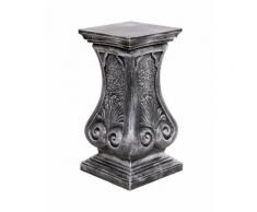 SELLETTE argent en résine - 51 cm - Objet à poser