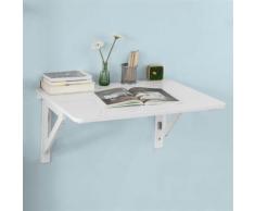 SoBuy® FWT05-Sch Table murale rabattables, Table de cuisine pliante, Table à rabat pour enfant pliable - Tables de cuisine