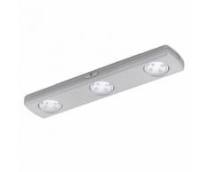 Réglette à piles 12 LED argentée Baliola EGLO 94685 - matériel
