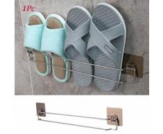 Une seule couche Slipper Organisateur de stockage Support mural pour rack Chaussures pour Living Room Kiliaadk596 - Boite de rangement