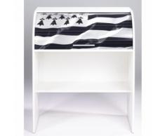 Bureau Enfant Blanc à Cylindre - Coloris - Drapeau Breton - Bureaux
