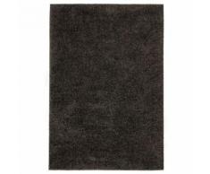 Homgeek Tapis à poils Longs pour Chambre ou Salon 140 x 200 cm Anthracite - Textile séjour