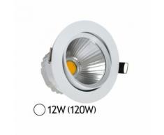 Spot LED 12W (110W) encastrable et orientable Blanc jour - Équipements électriques pour luminaire