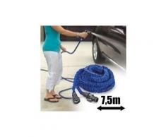 Tuyau d'arrosage extensible 7m5 + Pistolet 6 jets - Pocket Hose - Objet à poser