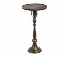Sellette Bronze vieilli - WANX - Tables hautes