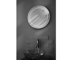 Miroir de salle de bain Mirage à piles éclairage DEL avec cordelette k4 - Miroir