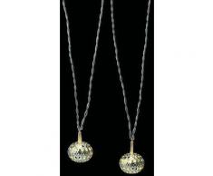 Guirlande lumineuse à motifs boule ampoule led polarlite lba-01-003 intérieur à piles blanc chaud 450 cm - Objet à poser