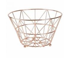 Equinox corbeille a fruit copper - cuivre 521457 - platerie, service