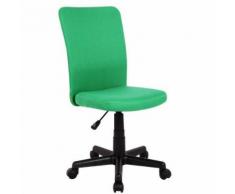 Chaise de bureau pivotante Flo verte - Sièges et fauteuils de bureau