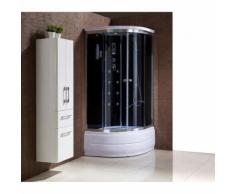 Thessa : Douche Balnéo D'Angle : 6 Jets De Massage Réglables, Radio - Installations salles de bain