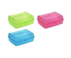 Okt 2053896 click boîte plastique bleu transparent taille moyen 10693632000 - Accessoires de rangement
