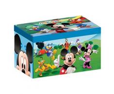 Delta children coffre à jouet en tissu mickey - Accessoires de rangement
