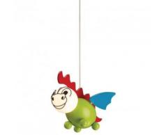 PHILIPS 402295516 DRAKEY SUSPENSION LUMINAIRE POUR ENFANT BOIS MULTICOLORE 1 X 14 W - Suspensions et plafonniers